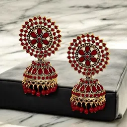 De-Ultimate Classic Jhumkas Earrings-15