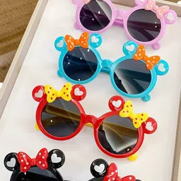 SHOP FRENZY Girls Butterfly Sunglasses with UV Protected Lens-37