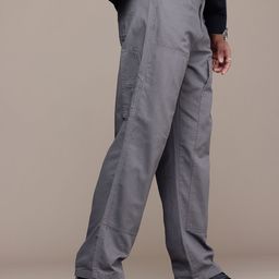 The Roadster Life Co. Men Pure Cotton Straight Fit Carpenter Cargos Chinos Trousers-image-62