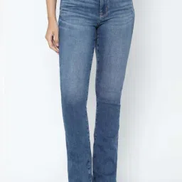 American Eagle Outfitters Blue Cotton Regular Fit Mid Rise Jeans-picture-5
