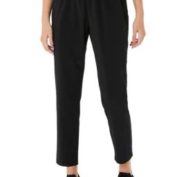 Asics Women's Performance Black Training Core Stretch Woven Trackpants-picture-1
