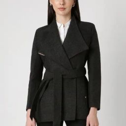 Van Heusen Grey Plain Jacket-image-55