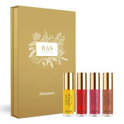 RAS Luxury Oils Tinted Lip Balm Miniature Set - Pack of 4-14