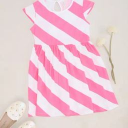 Pantaloons Junior Pink Dress-image-103