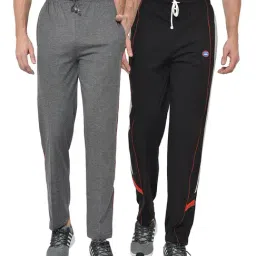 Vimal Jonney Multicolor Cotton Trackpants - Pack of 2-picture-32