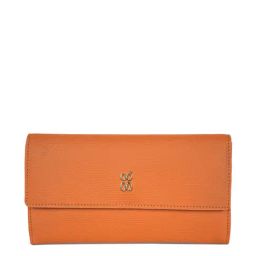 Baggit Lwxe Ibiza Orange Solid Wallet for Women-image-39