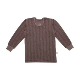 Vimal Jonney Kids Brown Regular Fit Thermal Top-image-84