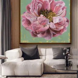 The Art House Abstract Multicolor Canvas Painting-26