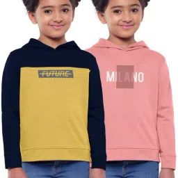 HELLCAT Multicolor Color Block Full Sleeves Sweatshirt(Pack Of 2)-image-93