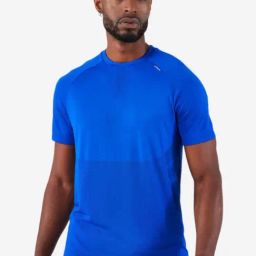 Kiprun By Decathlon Bright Indigo Slim Fit Sports T-Shirt-image-83