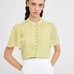Cover Story Lime Regular Fit Shirt-image-72