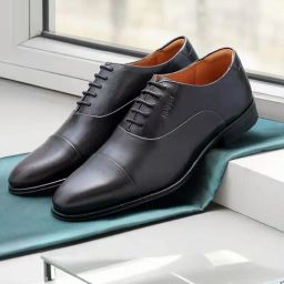 Ruosh Men's Cash Black Oxford Shoes-image-77