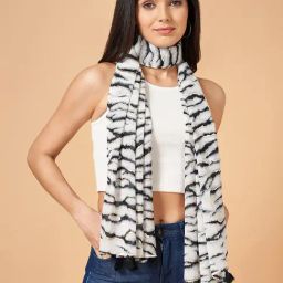 Honey by Pantaloons White Printed Scarf-picture-44