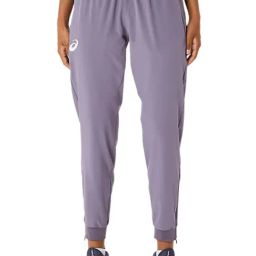 Asics Women's Greyish Purple Match Joggers-picture-27
