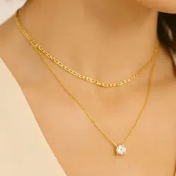 Tipsy closet Gold-Plated Layered Necklace-picture-24