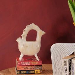 Indus Ram White Wood Animal Figurine-image-30