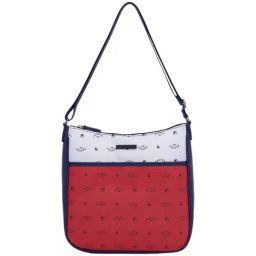 Nautica Red Printed Medium Hobo Handbag-19