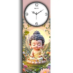 OLIVE TREE White & Black Printed Rectangular Shaped Contemporary Wall Clock image 3