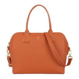 Baggit Tan Textured Medium Satchel-65