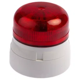 Klaxon Flashguard QBS Series Red Flashing Beacon, 24 V DC, Surface Mount, LED Bulb, QBS-0059-picture-37