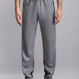 Rock.It Grey Regular Fit Colour Block Sports Trackpants-image-10