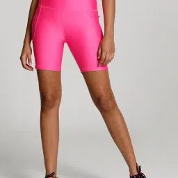 Puma Dark Pink Polyester Regular Fit Sports Shorts-image-57