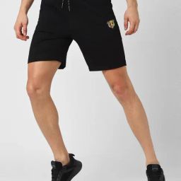 Van Heusen Flex Black Regular Fit Shorts-image-26