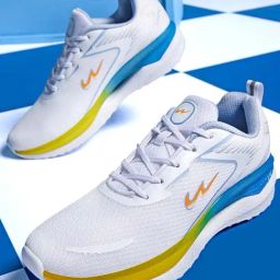 Campus Men's NITRO BOOST White Running Shoes-image-65