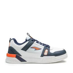 Asian Men's CHICAGO-01 Black & Orange Sneakers-image-11