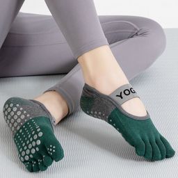 BAESD Women Non-Slip Anti-Skid Ankle Length Yoga Socks-48