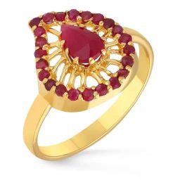 Malabar Gold and Diamonds 22k BIS Hallmark Yellow Gold Ring for Women-picture-39