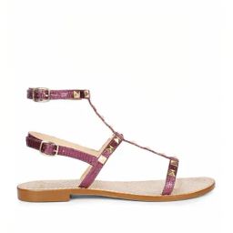 Saint G Women's Miriam Purple Ankle Strap Sandals-image-57