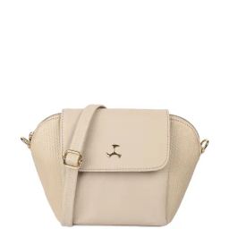 Mochi Beige Textured Medium Sling Handbag-45