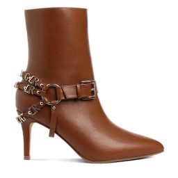 London Rag Women's Tan Stiletto Booties-image-73