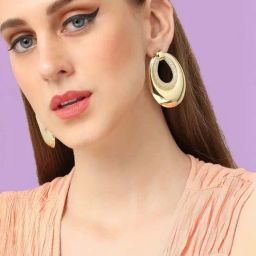 Sohi Gold Plated Party Designer Drop Earrings image 2