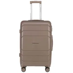 Nasher Miles Lisbon Polypropylene 75 cms Champagne Hardsided Check-in Luggage Trolley Bag-image-51
