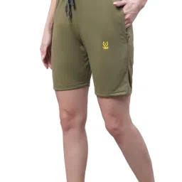 Vimal Jonney Green Regular Fit Mid Rise Shorts-picture-10