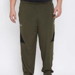 Bigbanana Olive Regular Fit Printed Trackpants-image-51