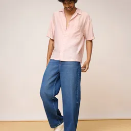 FREAKINS Men Straight Fit High-Rise Light Fade Jeans-image-85