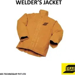 ESAB Full Sleeves Plain Welding Jacket LW, Large Size-20