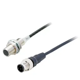 Omron E2ERZ Series Proximity Sensor M12 Pre-wired Smartclick Connector 2 mm Sensing Distance, E2ERZ-X2D2-M1TGJ 0.3M-20