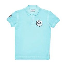 Gini & Jony Kids Blue Applique Polo T-Shirt-picture-13