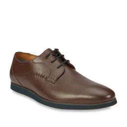Ruosh Men's Paris Brown Derby Shoes-image-22