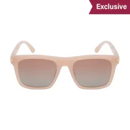 Ted Smith Brown Wayfarer Polarized Unisex Sunglasses-image-85