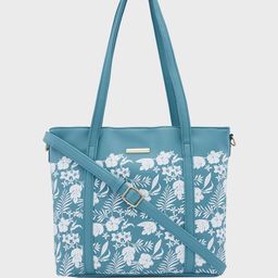Caprese Lively Floral Printed Structured Shoulder Bag-20