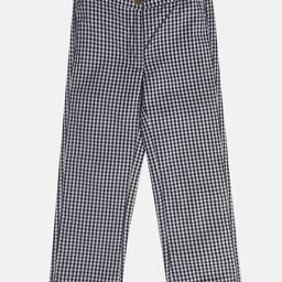 MINI KLUB Cotton Checked Pajama - Black & White-image-17