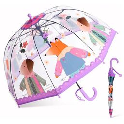 CHAATEWALA Fox & Dog Printed Umbrella - Multi Colour-28