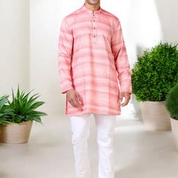 TATTVA Men Patchwork Kurta-48