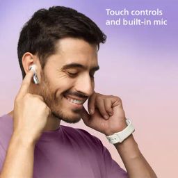 Philips Audio True Wireless In Ear Earbuds with Pocket Sized Charging Case image 5