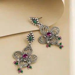 Fabindia Silver Dangler Earrings-picture-46